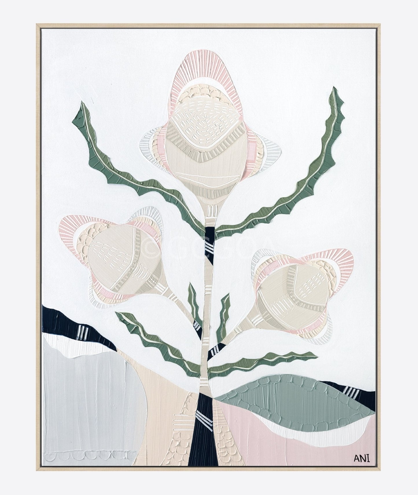 Banksia Elements 3 - Original Art - Gold Coast Gallery Of ArtAni Ipradjian