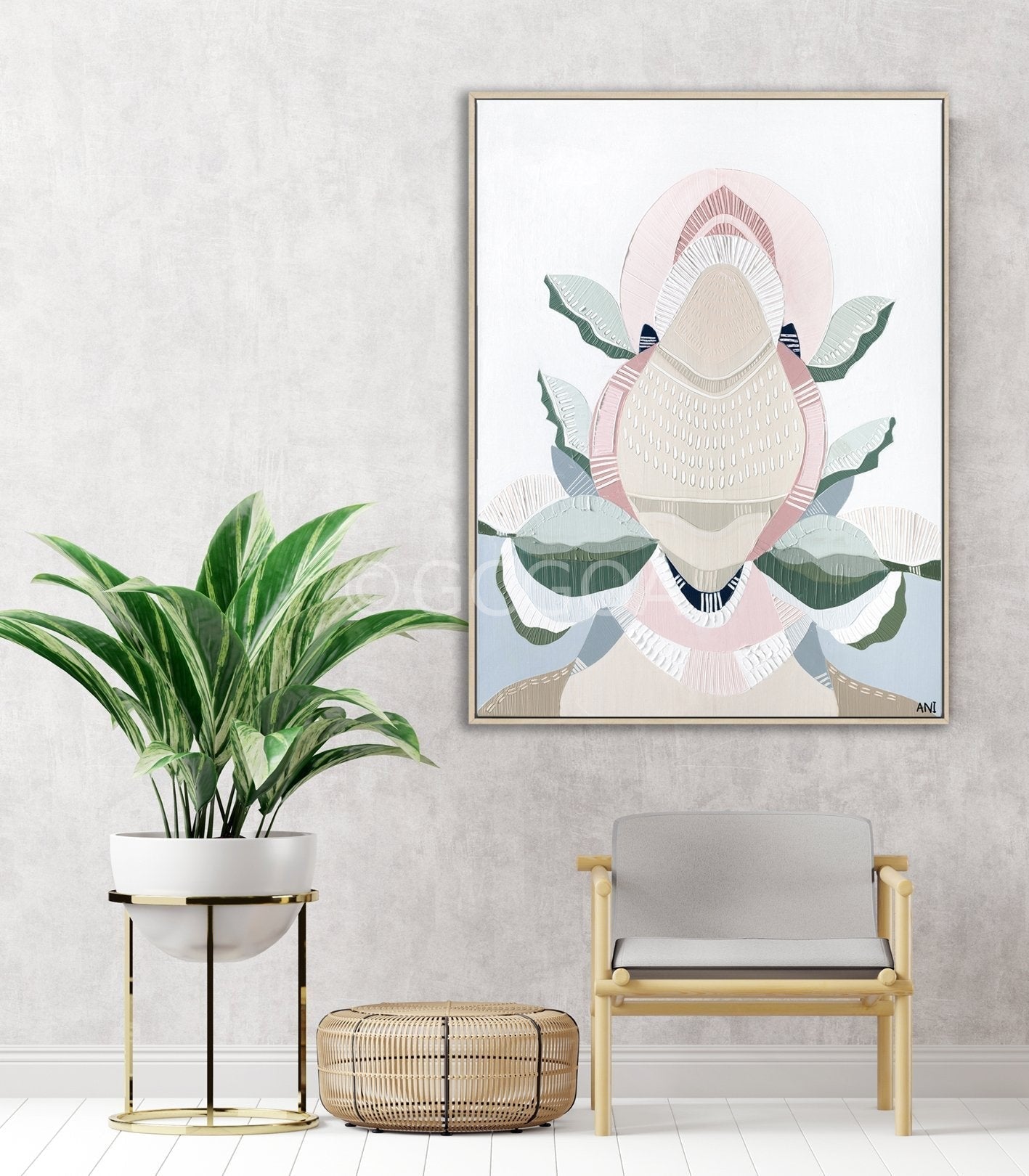 Banksia Elements 4 - Original Art - Gold Coast Gallery Of ArtAni Ipradjian