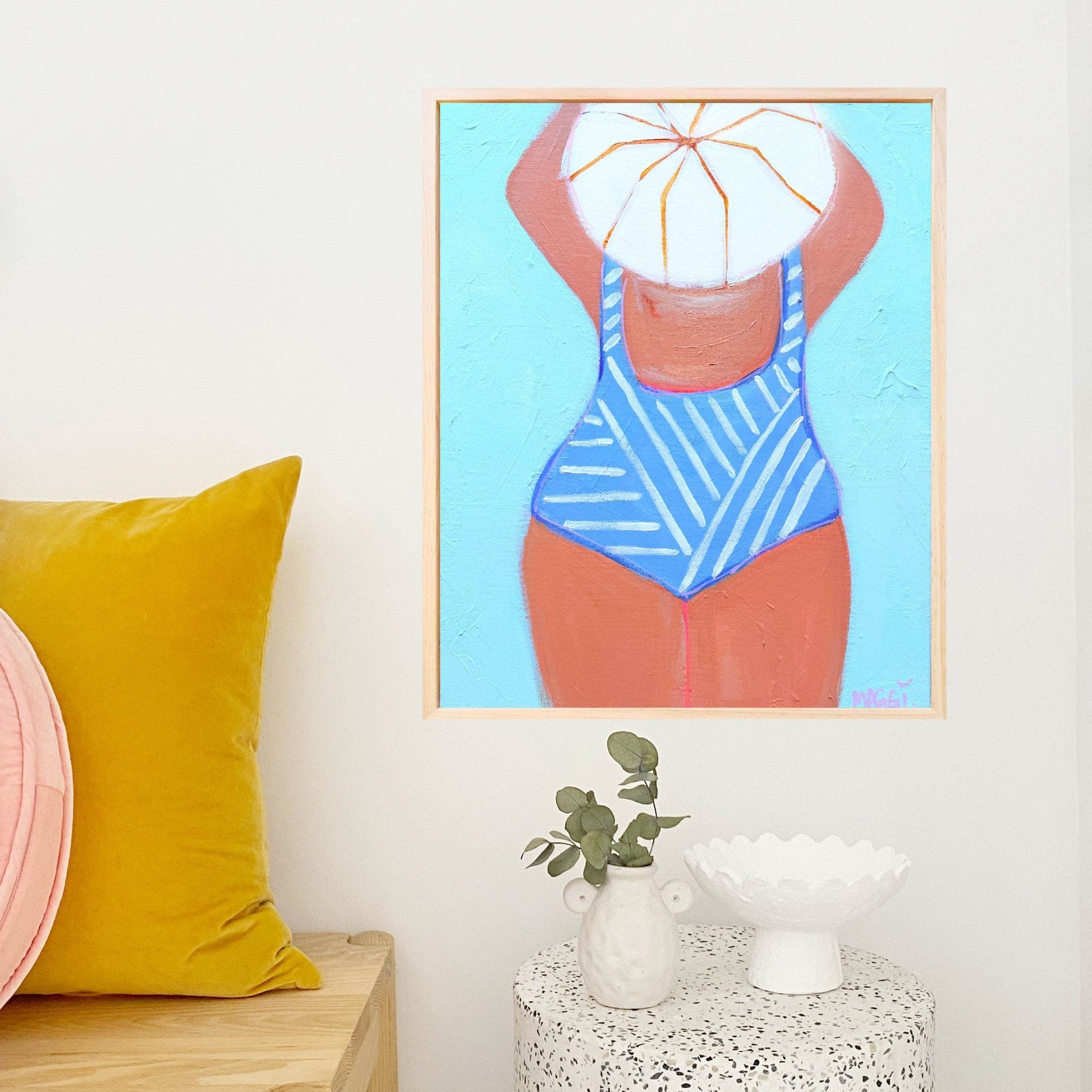 Bantry Bay Bather - Gold Coast Gallery Of ArtMaggi Mcdonald