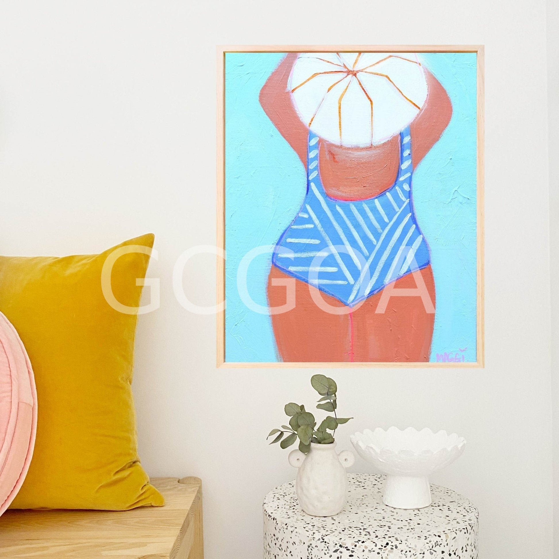 Bantry Bay Bather - Gold Coast Gallery Of ArtMaggi Mcdonald