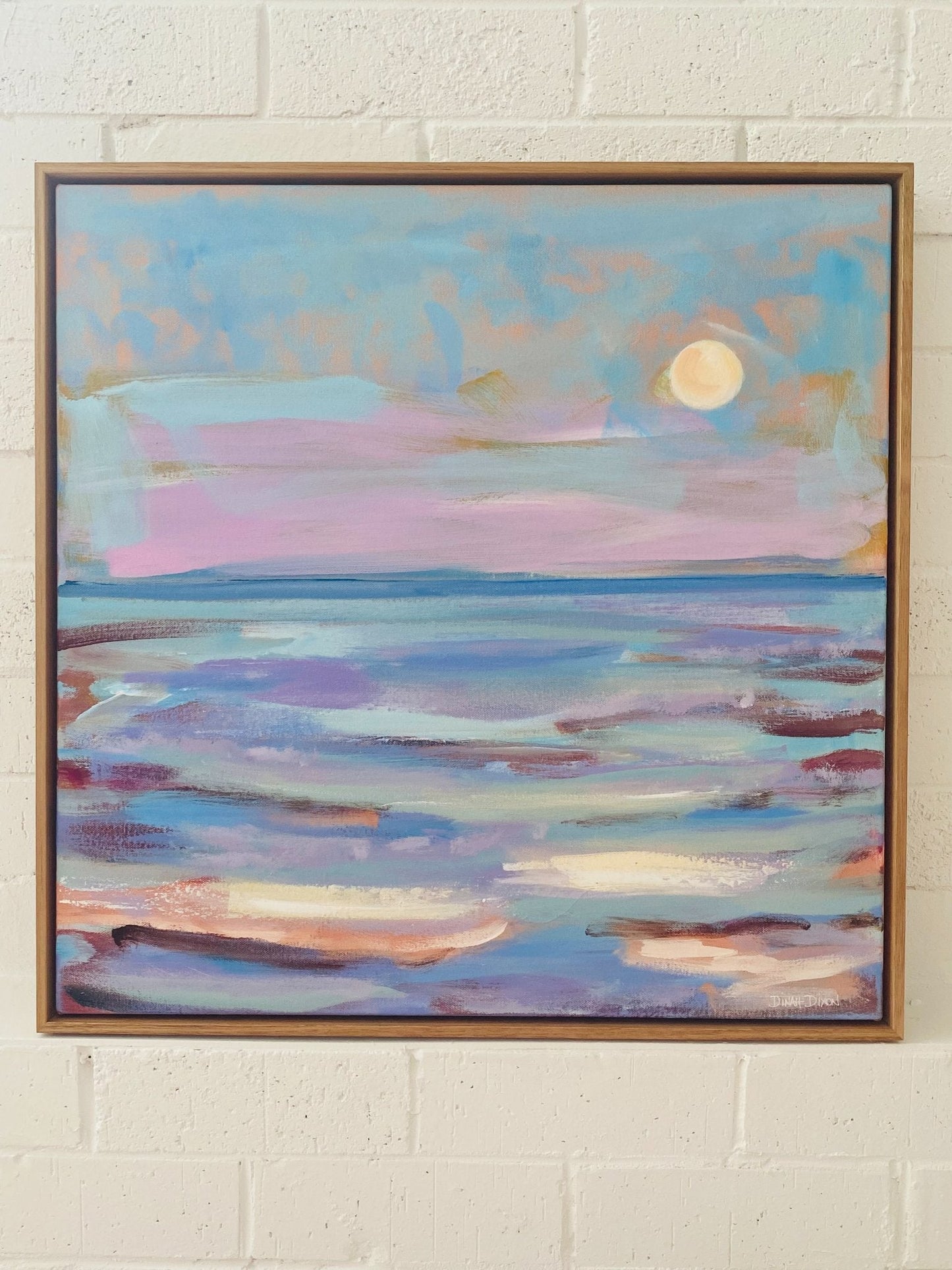 Bay Moon Rising - Original Art - Gold Coast Gallery Of ArtDinah Dixon
