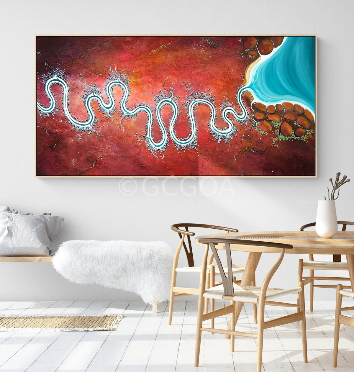 Bay Of Burning Earth - Gold Coast Gallery Of ArtTania Chanter