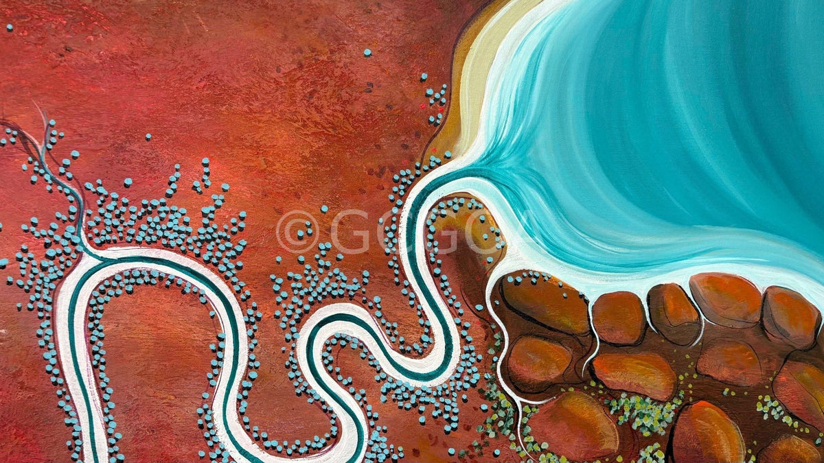 Bay Of Burning Earth - Gold Coast Gallery Of ArtTania Chanter