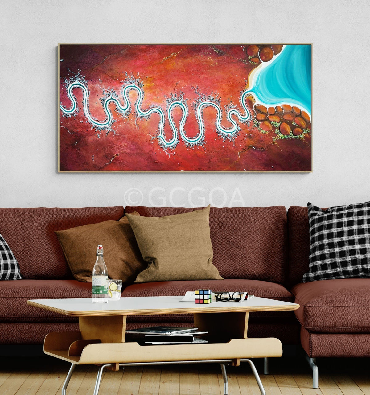 Bay Of Burning Earth - Gold Coast Gallery Of ArtTania Chanter