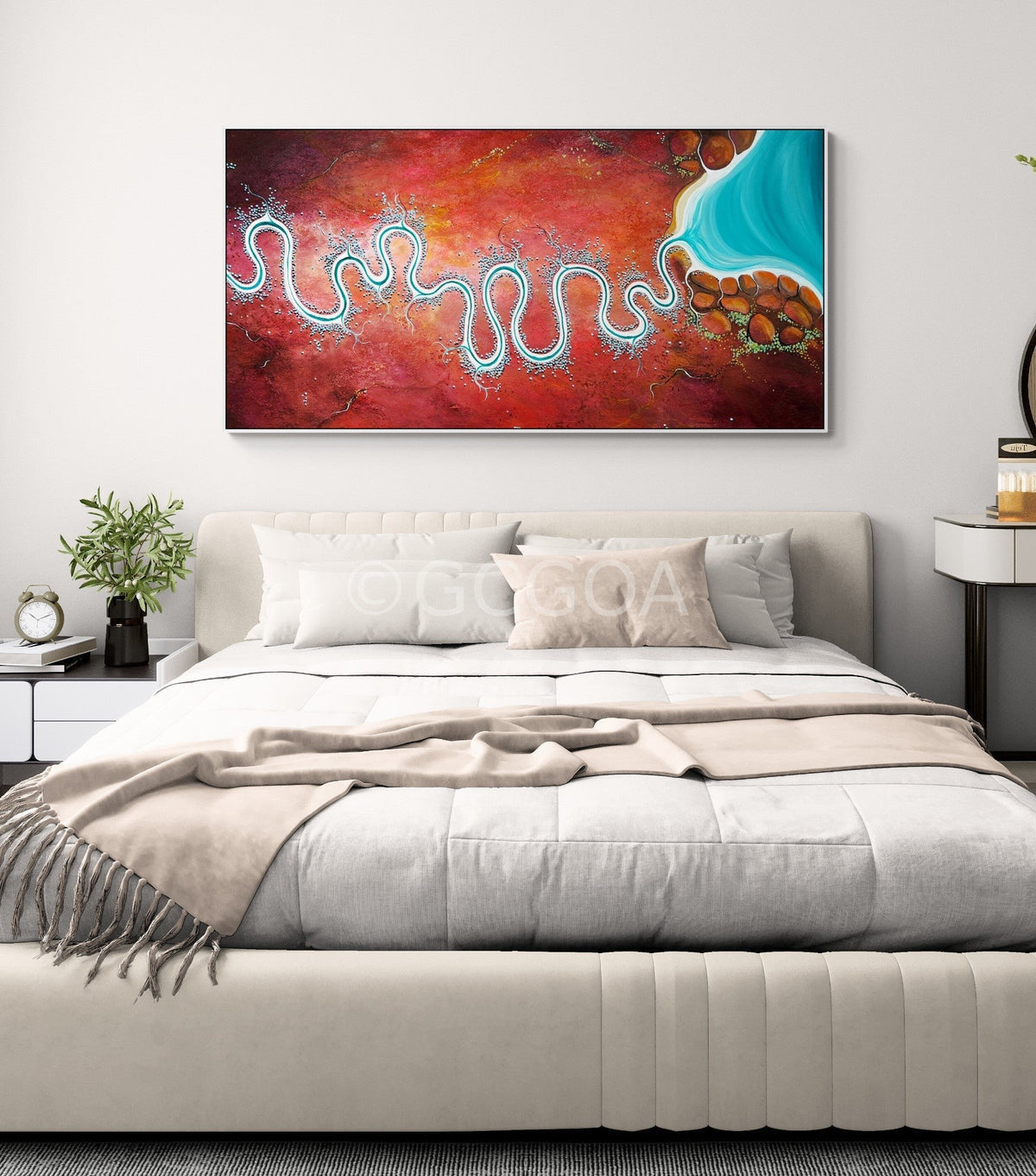 Bay Of Burning Earth - Gold Coast Gallery Of ArtTania Chanter