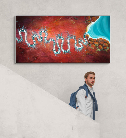 Bay Of Burning Earth - Gold Coast Gallery Of ArtTania Chanter