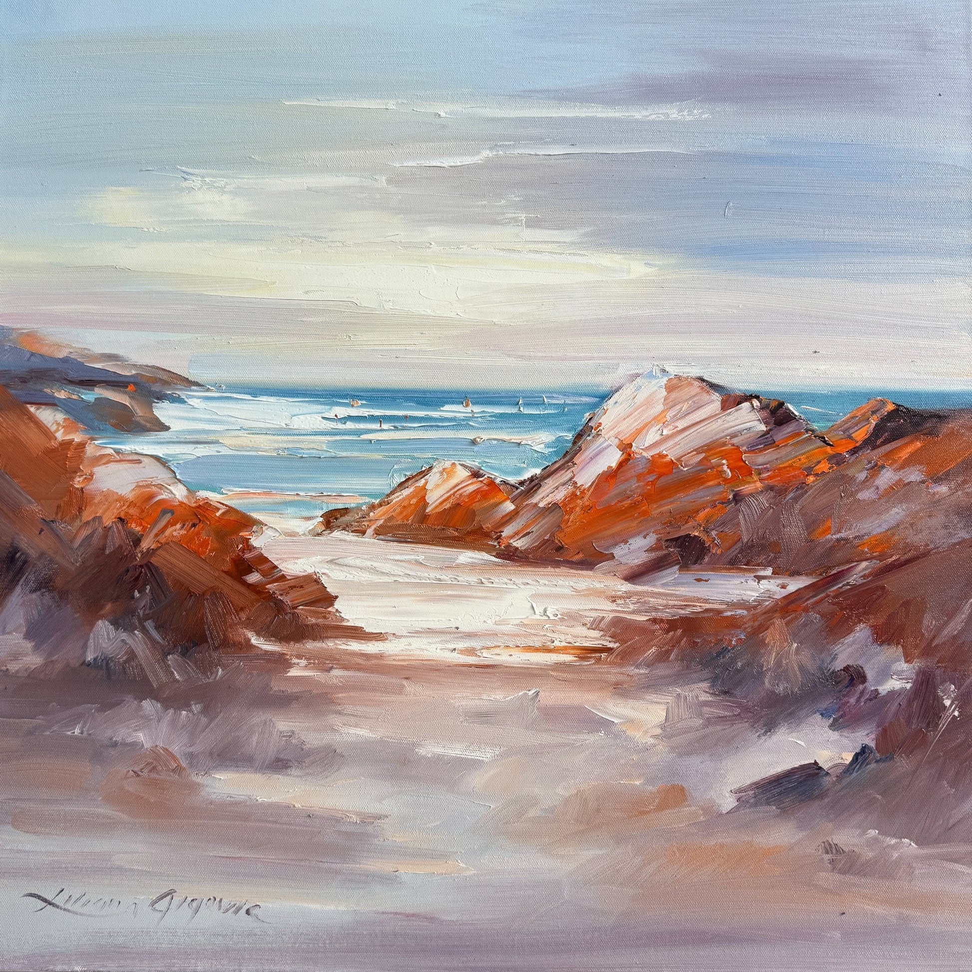 Bay of Fires No 12 - Gold Coast Gallery Of ArtLiliana Gigovic