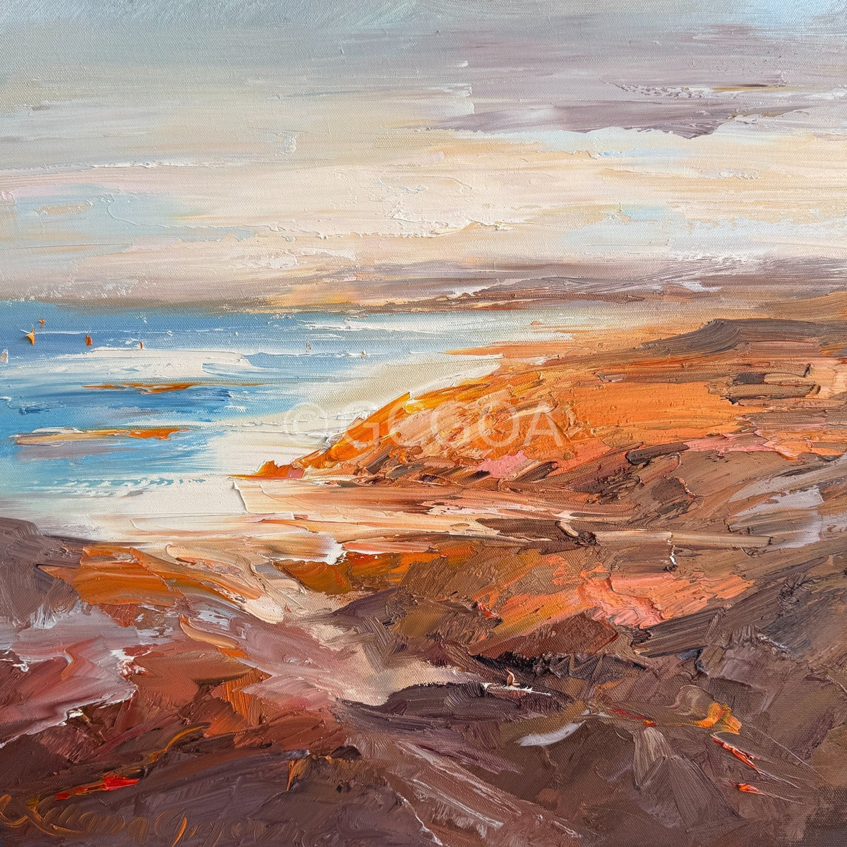 Bay of Fires No 13 - Gold Coast Gallery Of ArtLiliana Gigovic