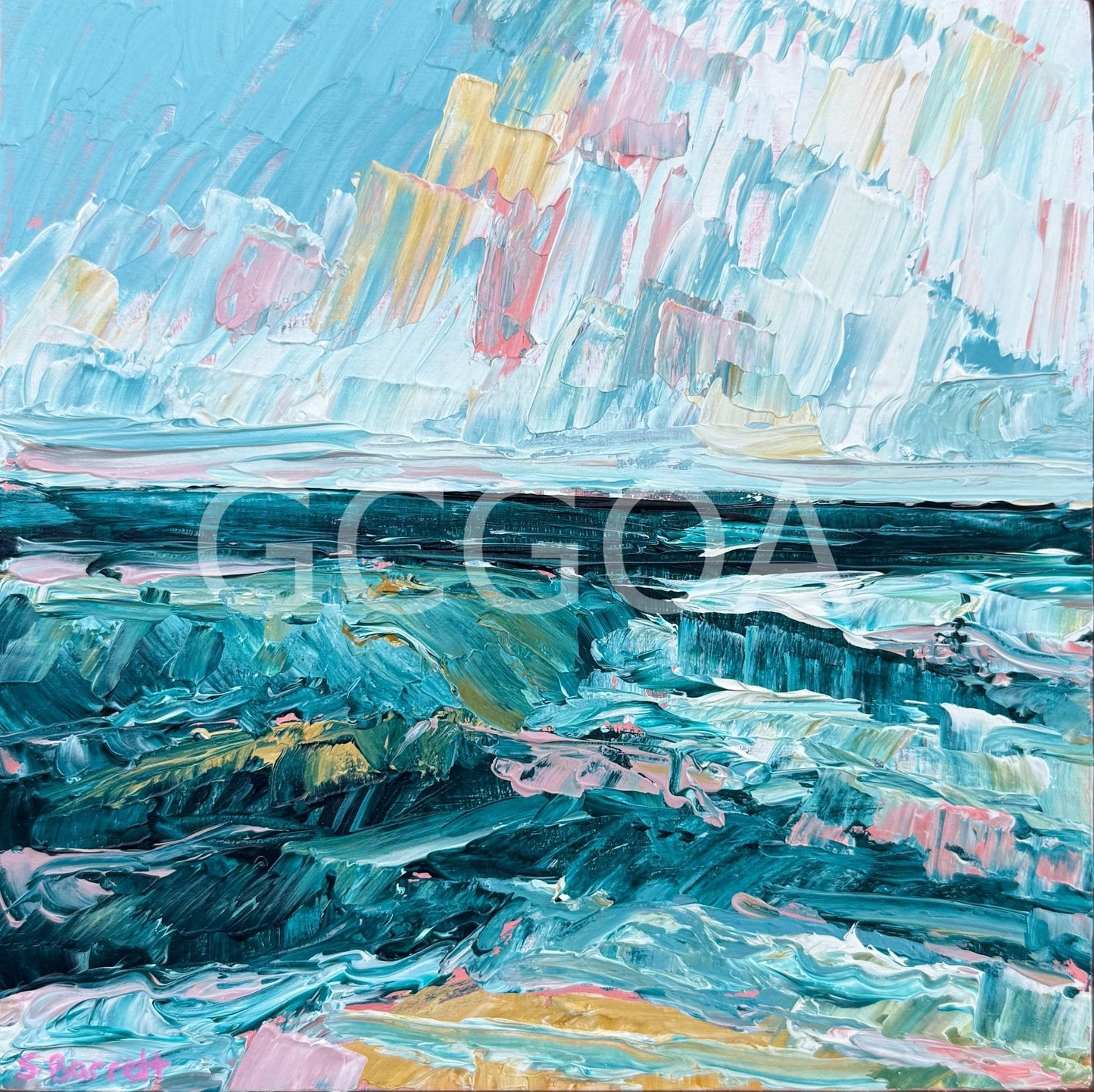 Beach Days No 5 - Gold Coast Gallery Of ArtSuzanne Barrett