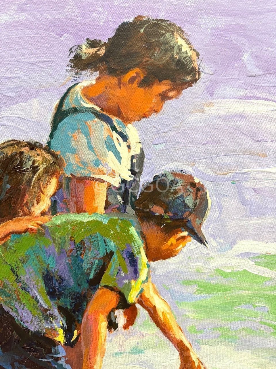 Beach Fun 5 - Original Art - Gold Coast Gallery Of ArtJos Coufreur