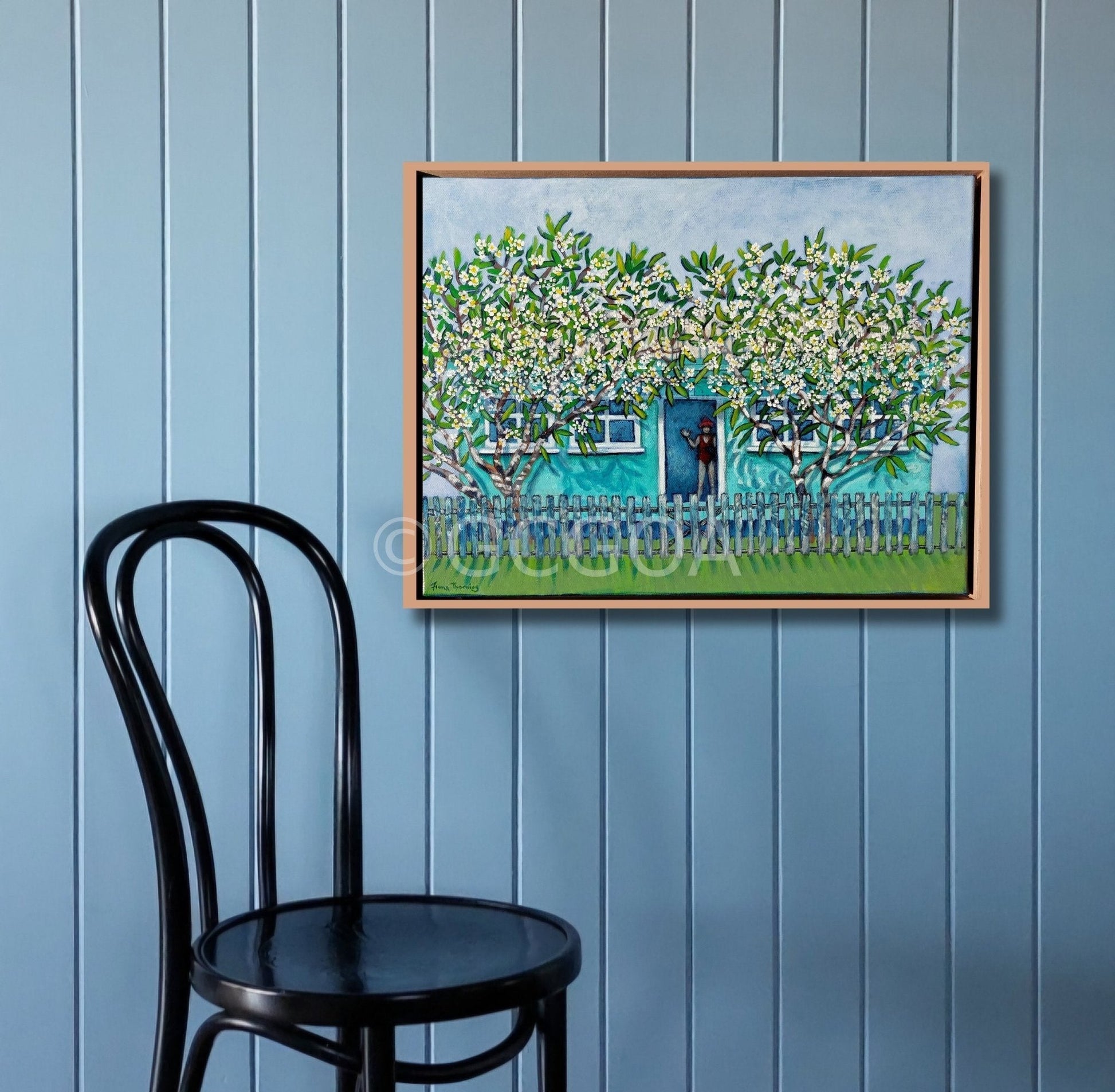 Beach Shack - Original - Gold Coast Gallery Of ArtFiona Thorning