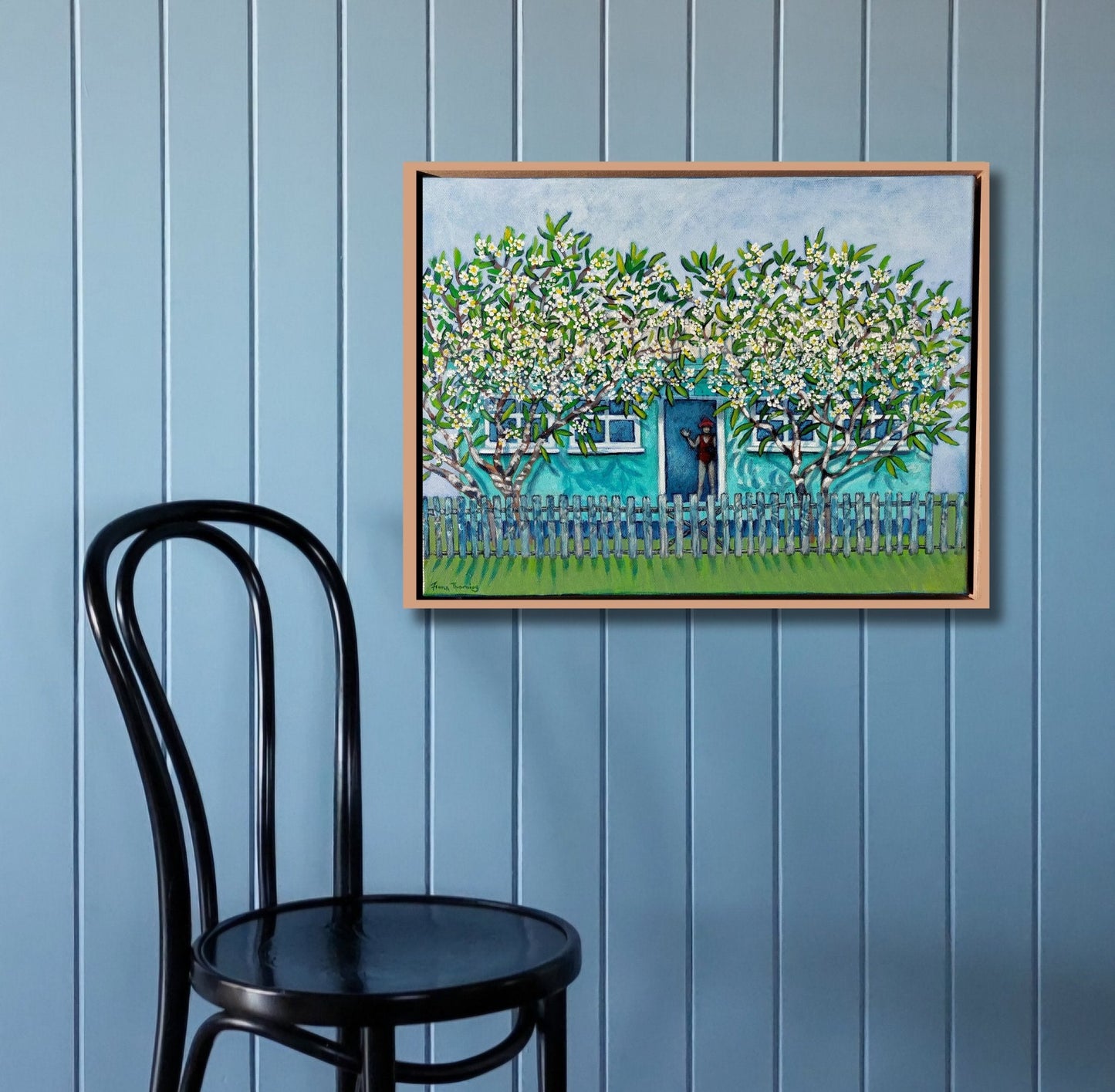 Beach Shack - Original - Gold Coast Gallery Of ArtFiona Thorning