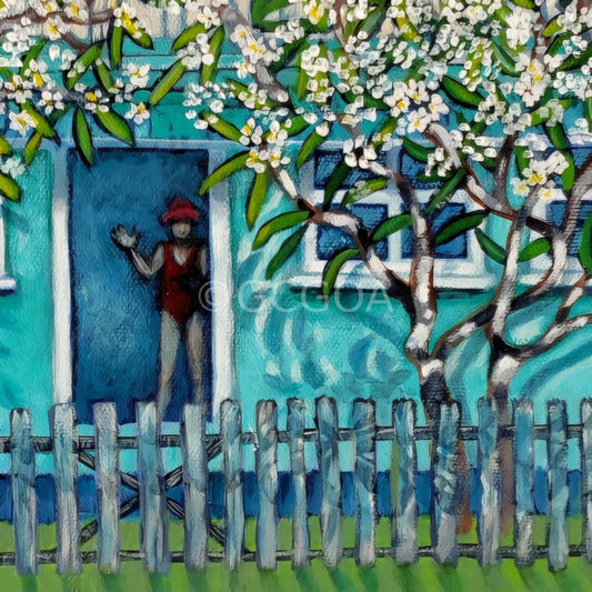Beach Shack - Original - Gold Coast Gallery Of ArtFiona Thorning