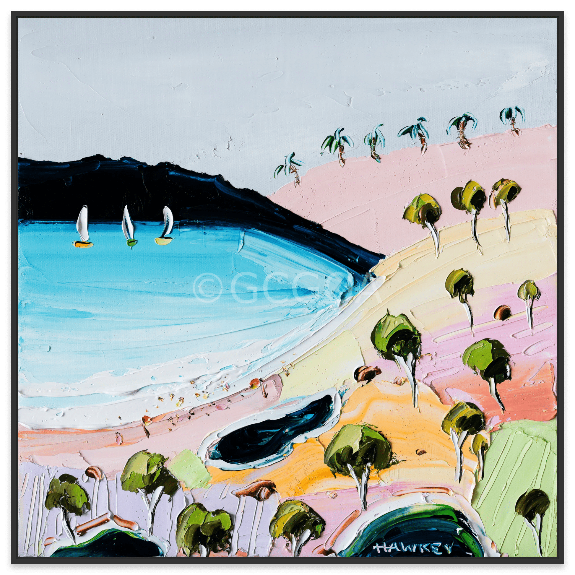 Beachlands 11 - Fine Art Print - Gold Coast Gallery Of ArtAngela Hawkey