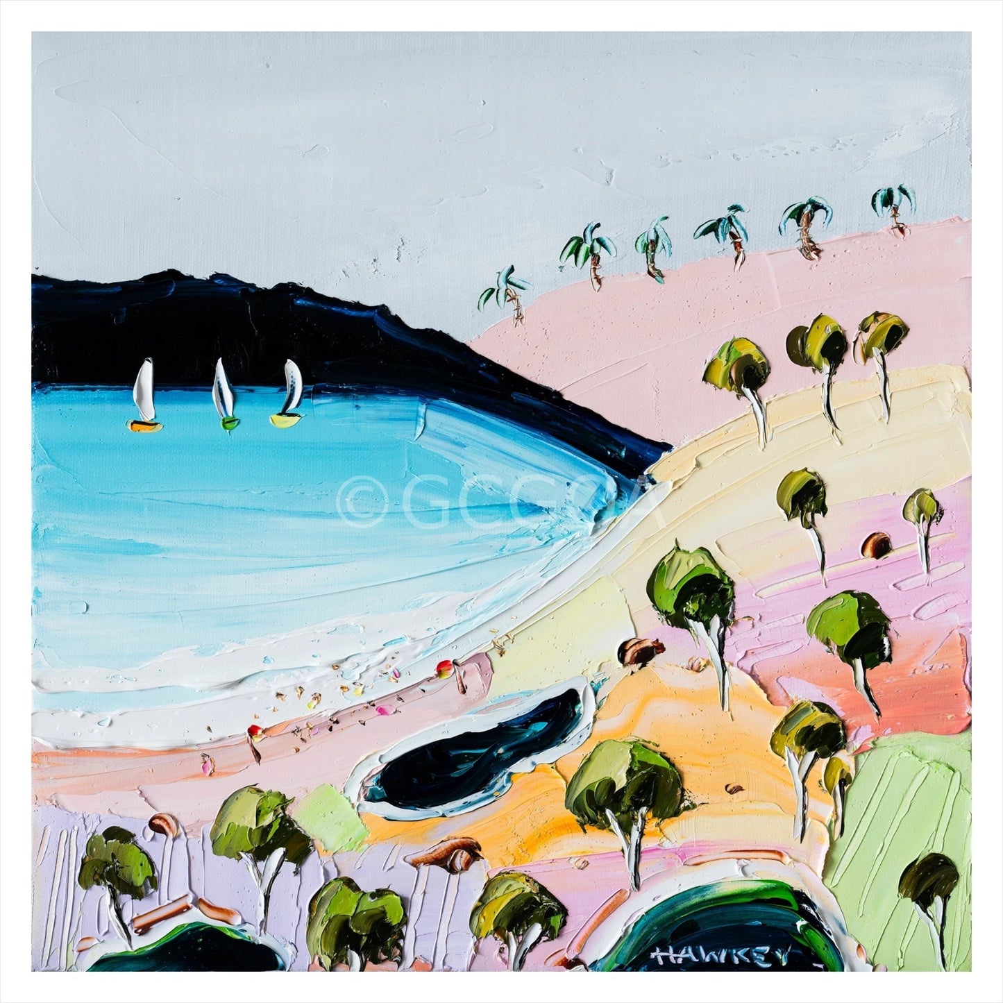 Beachlands 11 - Fine Art Print - Gold Coast Gallery Of ArtAngela Hawkey