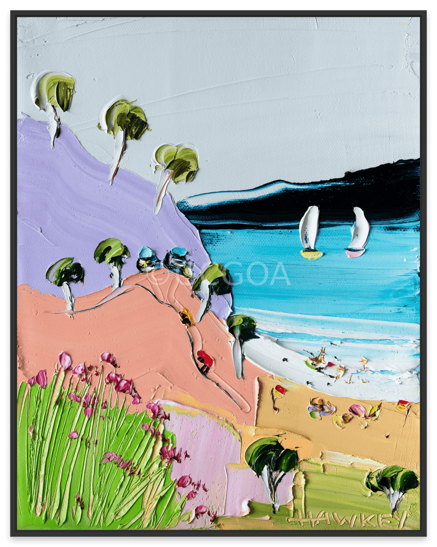 Beachlands 12 - Fine Art Print - Gold Coast Gallery Of ArtAngela Hawkey