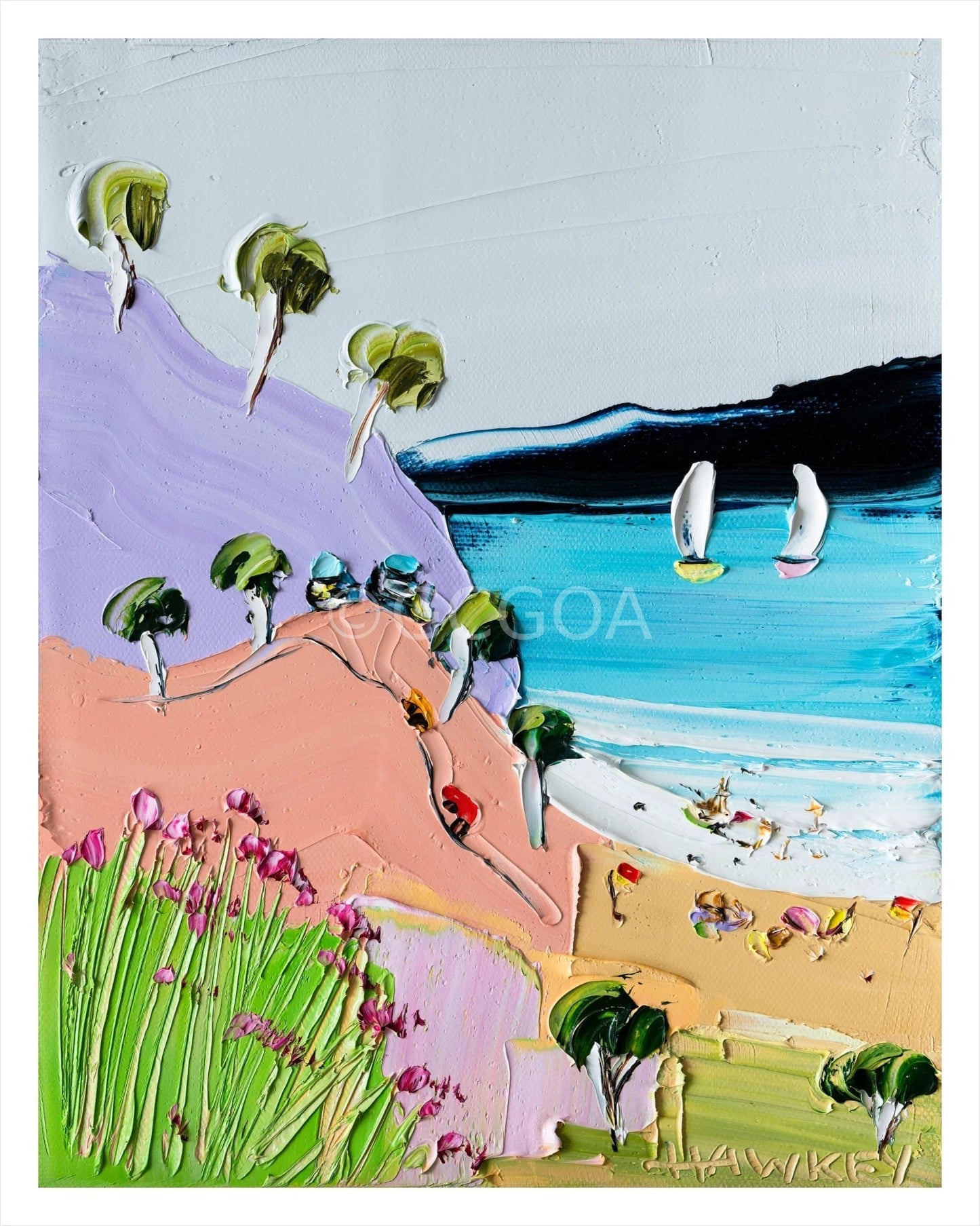 Beachlands 12 - Fine Art Print - Gold Coast Gallery Of ArtAngela Hawkey