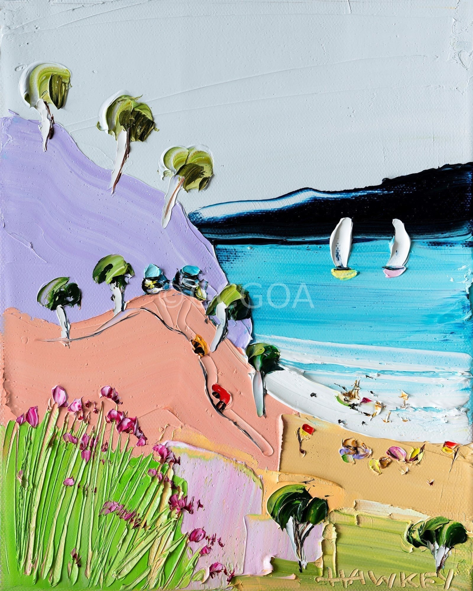 Beachlands 12 - Fine Art Print - Gold Coast Gallery Of ArtAngela Hawkey