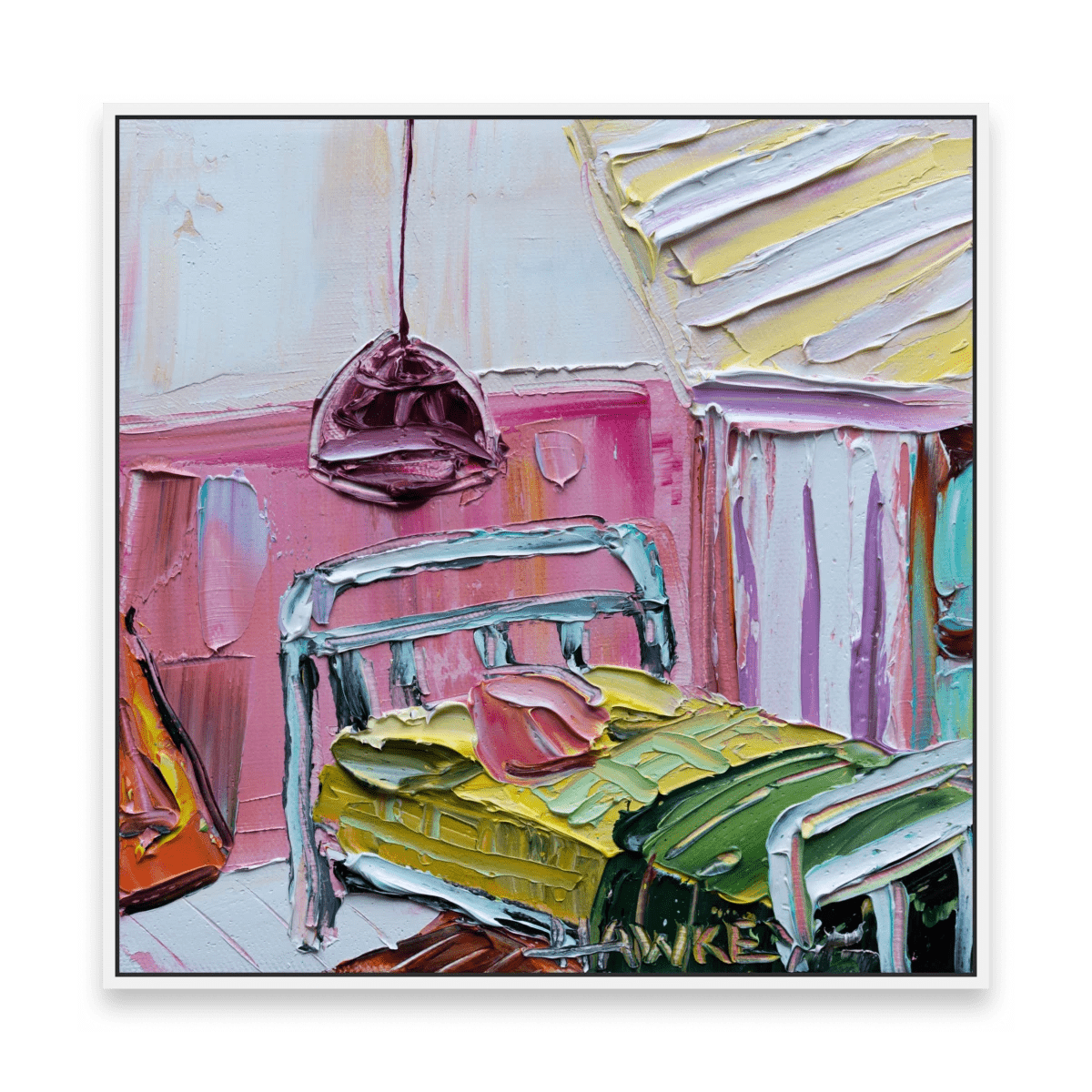 Bed Sitter - Fine Art Print - Gold Coast Gallery Of ArtAngela Hawkey