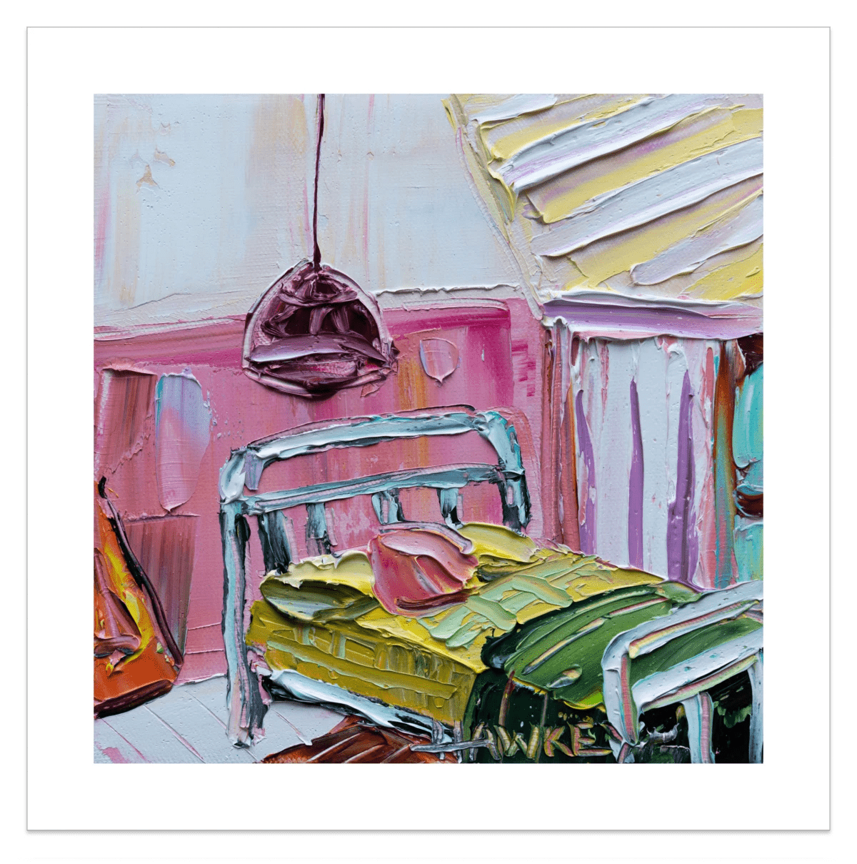 Bed Sitter - Fine Art Print - Gold Coast Gallery Of ArtAngela Hawkey