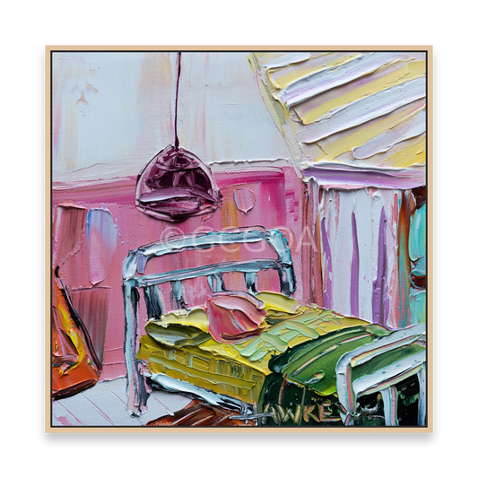 Bed Sitter - Fine Art Print - Gold Coast Gallery Of ArtAngela Hawkey