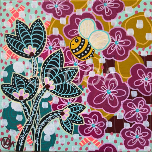 Bee Cute 1 - Gold Coast Gallery Of ArtKat Handley