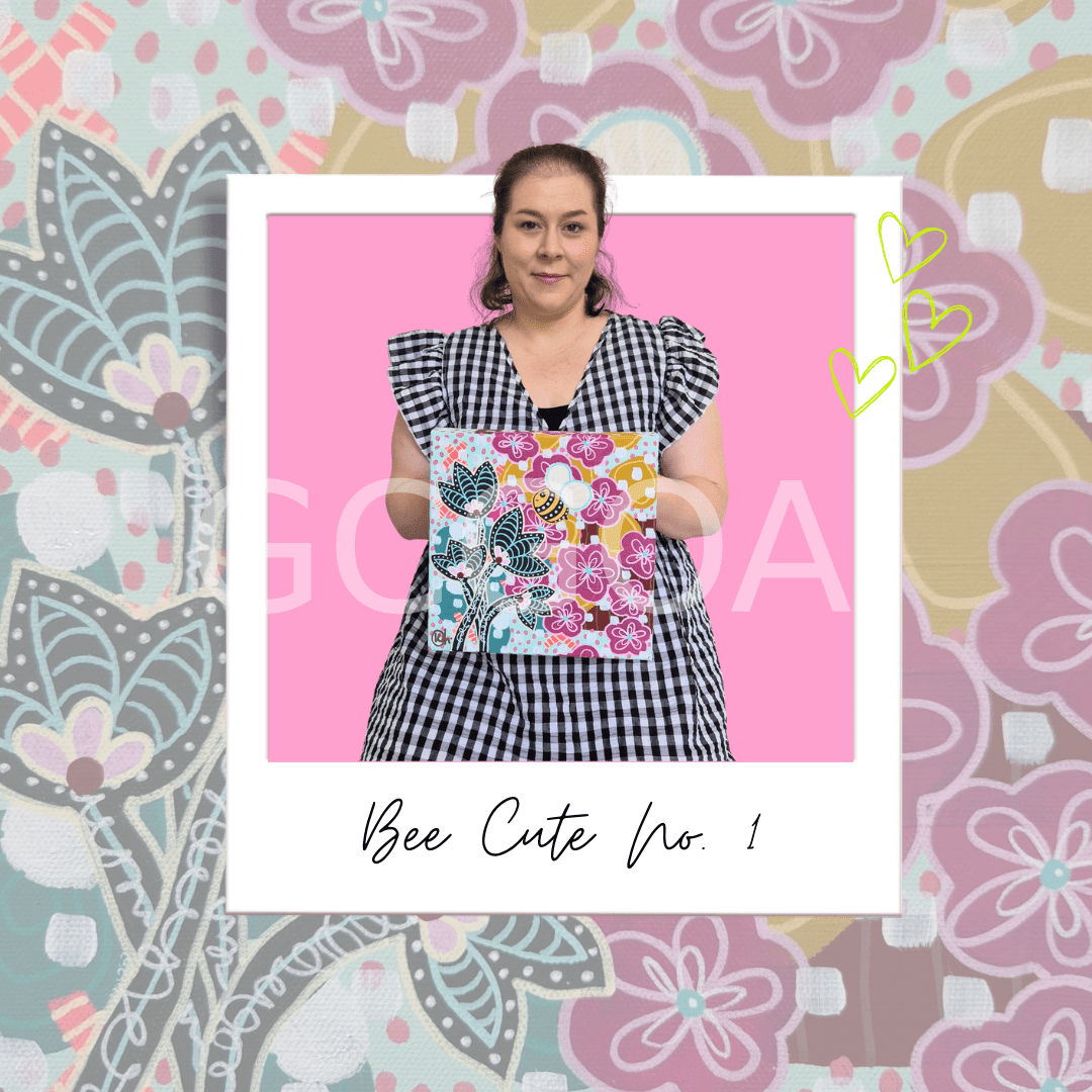 Bee Cute 1 - Gold Coast Gallery Of ArtKat Handley