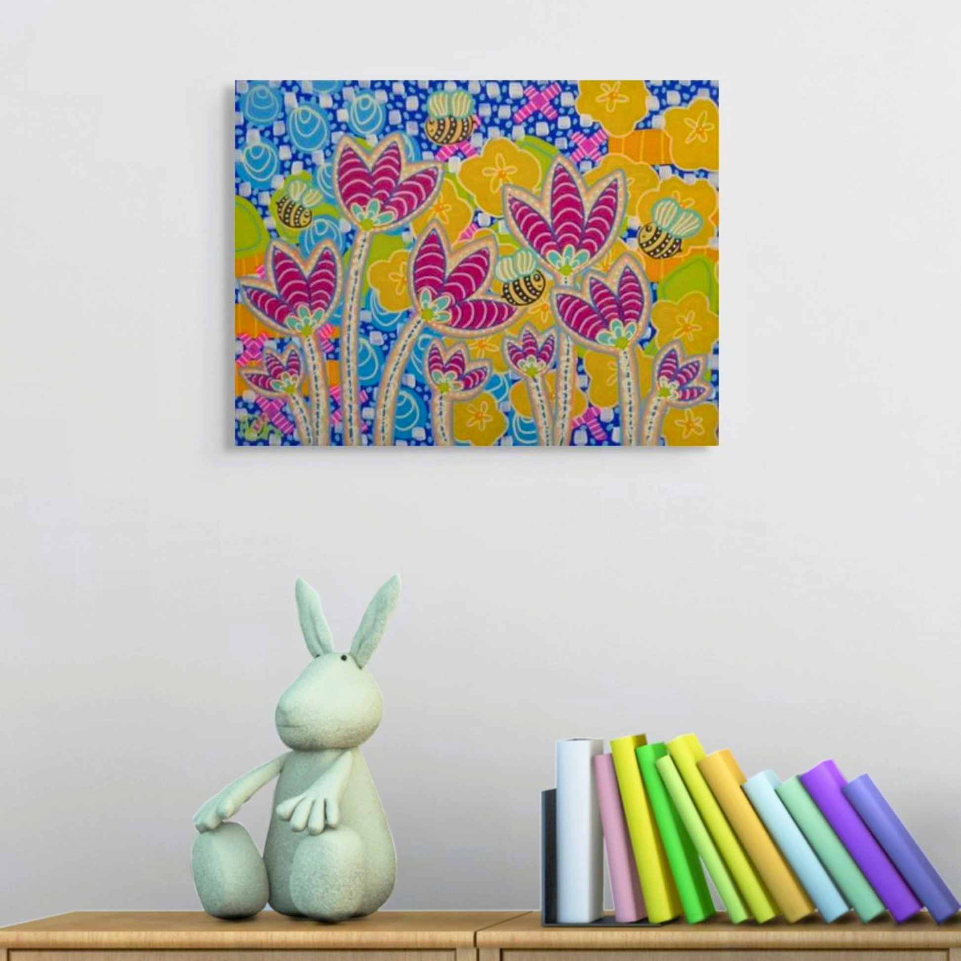 Bee Cute 3 - Gold Coast Gallery Of ArtKat Handley