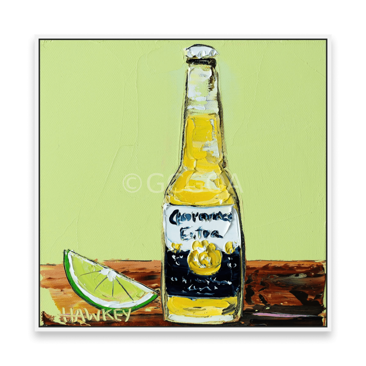 Beer And Lime - Fine Art Print - Gold Coast Gallery Of ArtAngela Hawkey