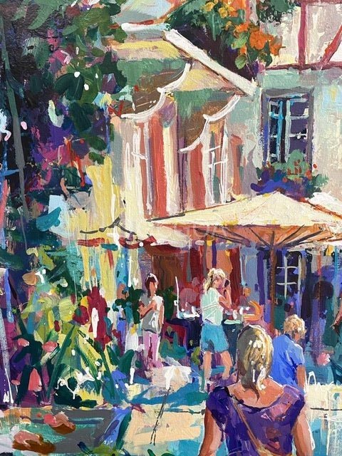 Beilstein, the Sleeping Beauty along the Mosel River - Original Art - Gold Coast Gallery Of ArtJos Coufreur