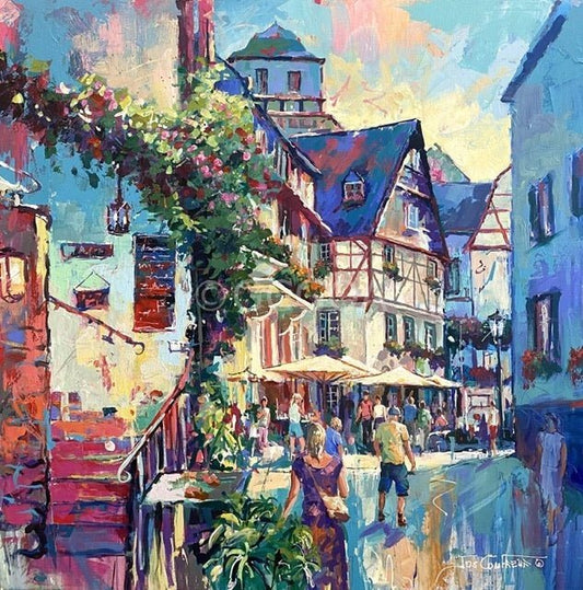 Beilstein, the Sleeping Beauty along the Mosel River - Original Art - Gold Coast Gallery Of ArtJos Coufreur