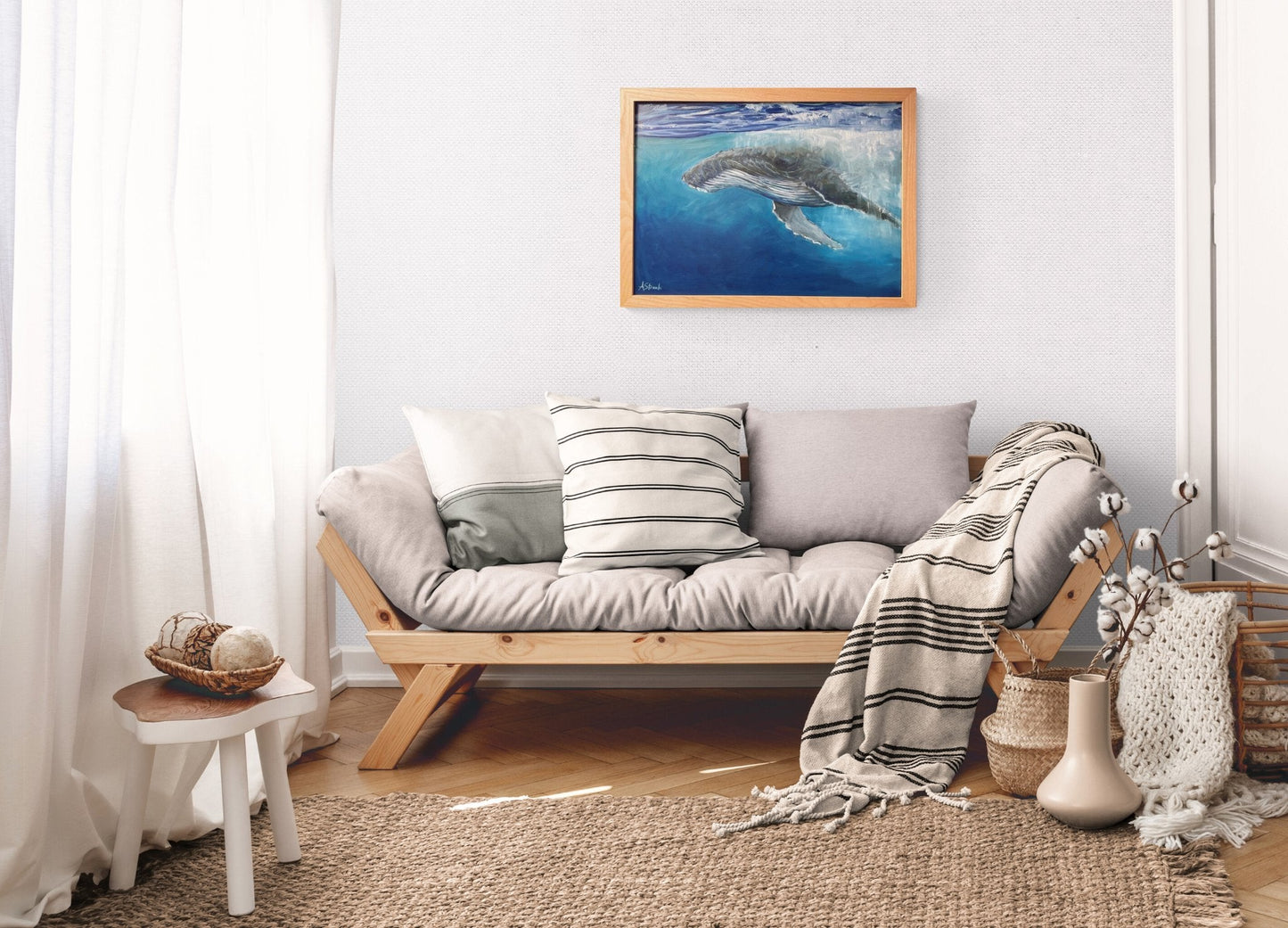 Below the Surface Humpback Whale - Gold Coast Gallery Of ArtAnne Strambi