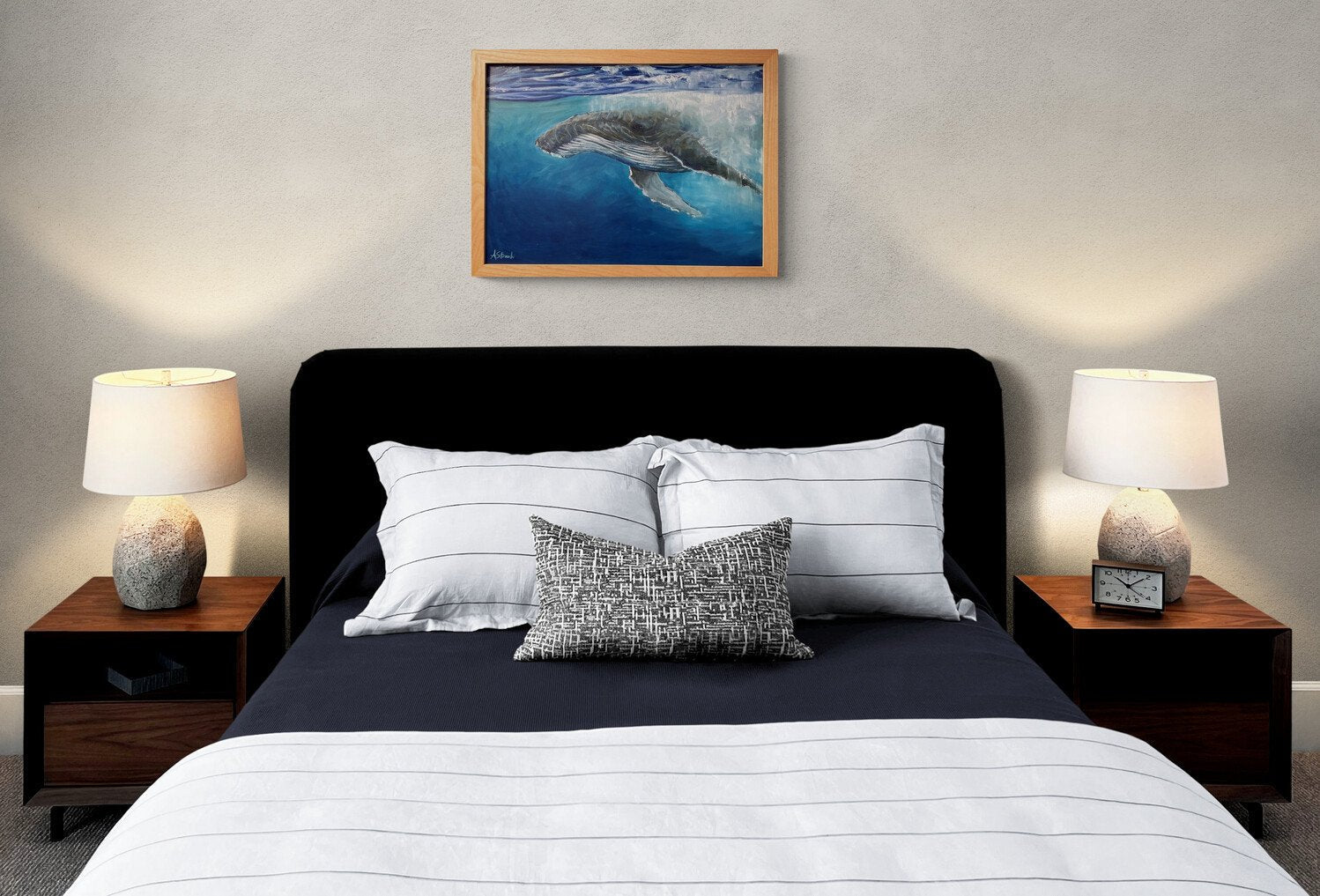 Below the Surface Humpback Whale - Gold Coast Gallery Of ArtAnne Strambi