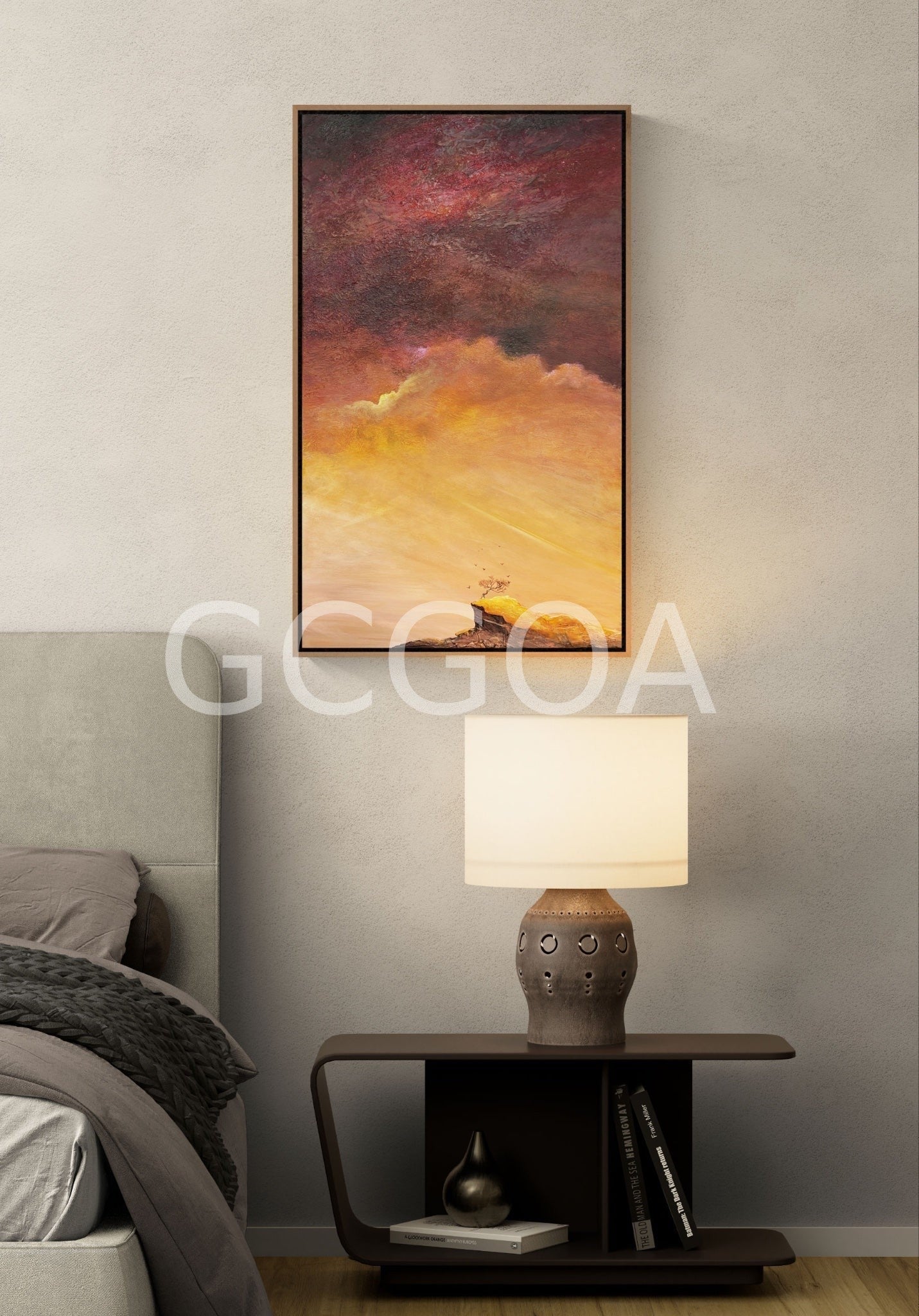 Beneath A Crimson Memory - Gold Coast Gallery Of ArtTania Chanter