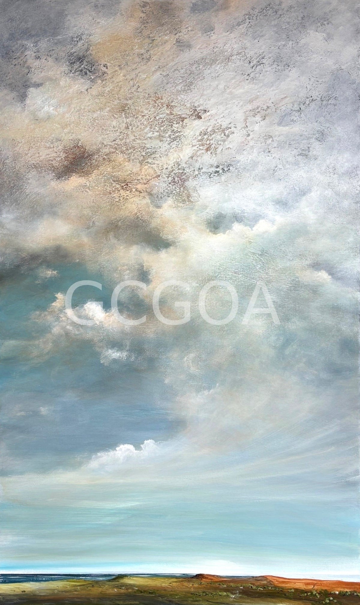 Beneath A Silver Sky - Gold Coast Gallery Of ArtTania Chanter