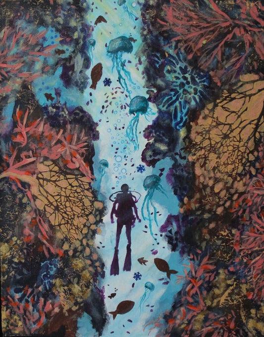 Beneath the breathing reef - Gold Coast Gallery Of ArtMonica Maleck