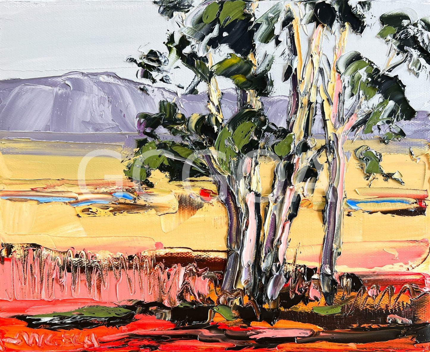 Beneath The Hills - Gold Coast Gallery Of ArtAngela Hawkey