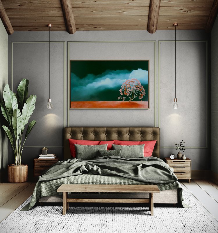 Beneath The Verdant Tempest - Gold Coast Gallery Of ArtLucinda Leveille