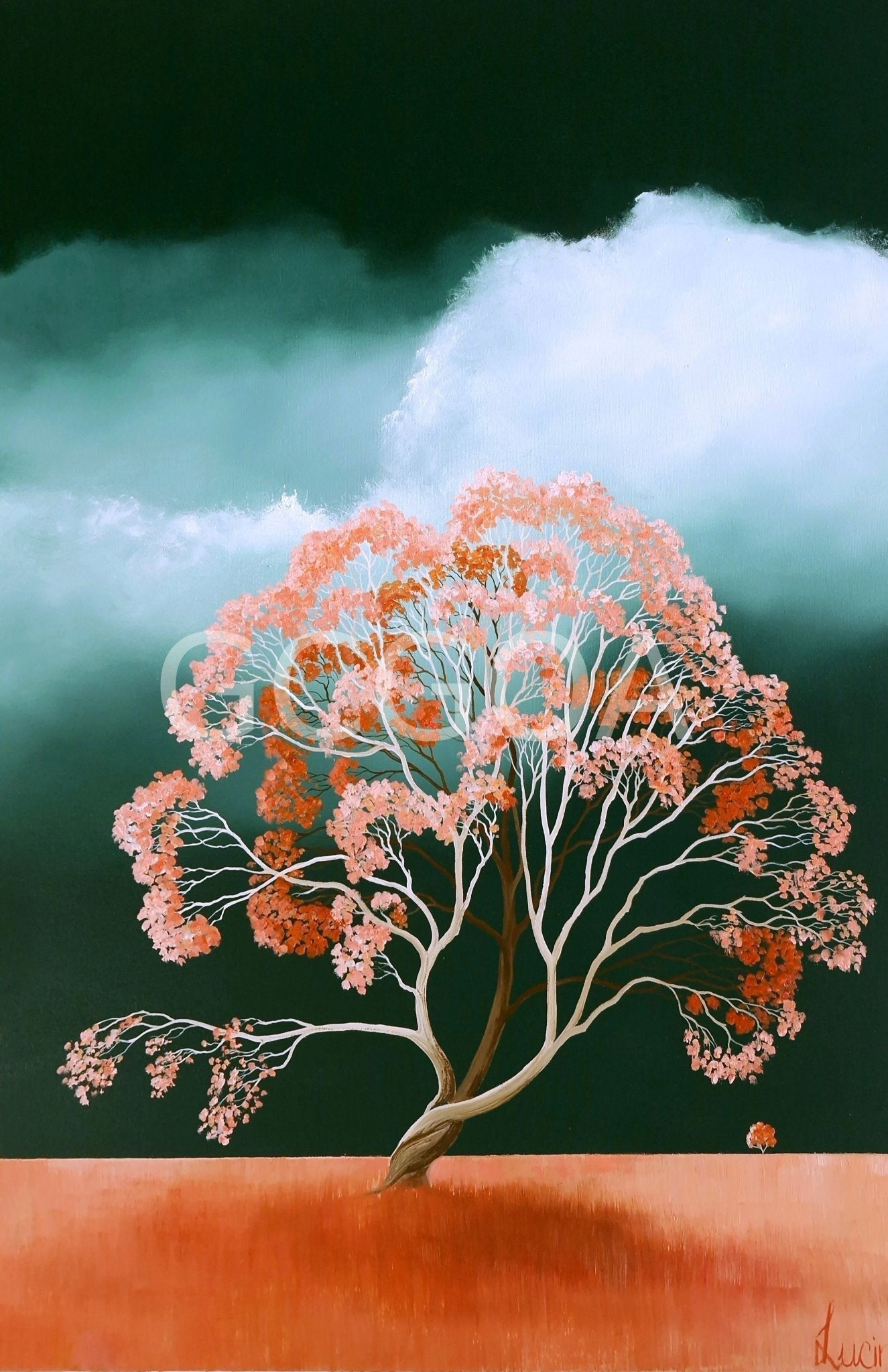Beneath The Verdant Tempest - Gold Coast Gallery Of ArtLucinda Leveille