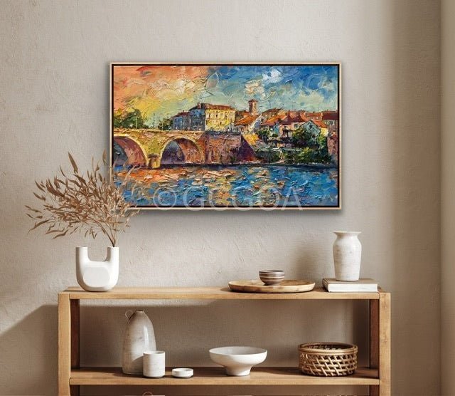 Bergerac, France 3 - Original Art - Gold Coast Gallery Of ArtJos Coufreur