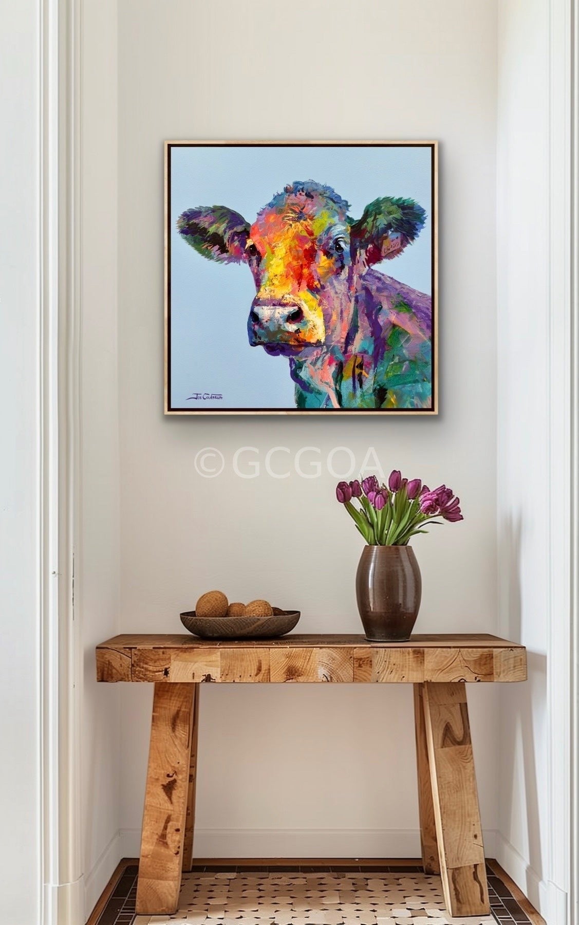 Bessy the Cow - Gold Coast Gallery Of ArtJos Coufreur