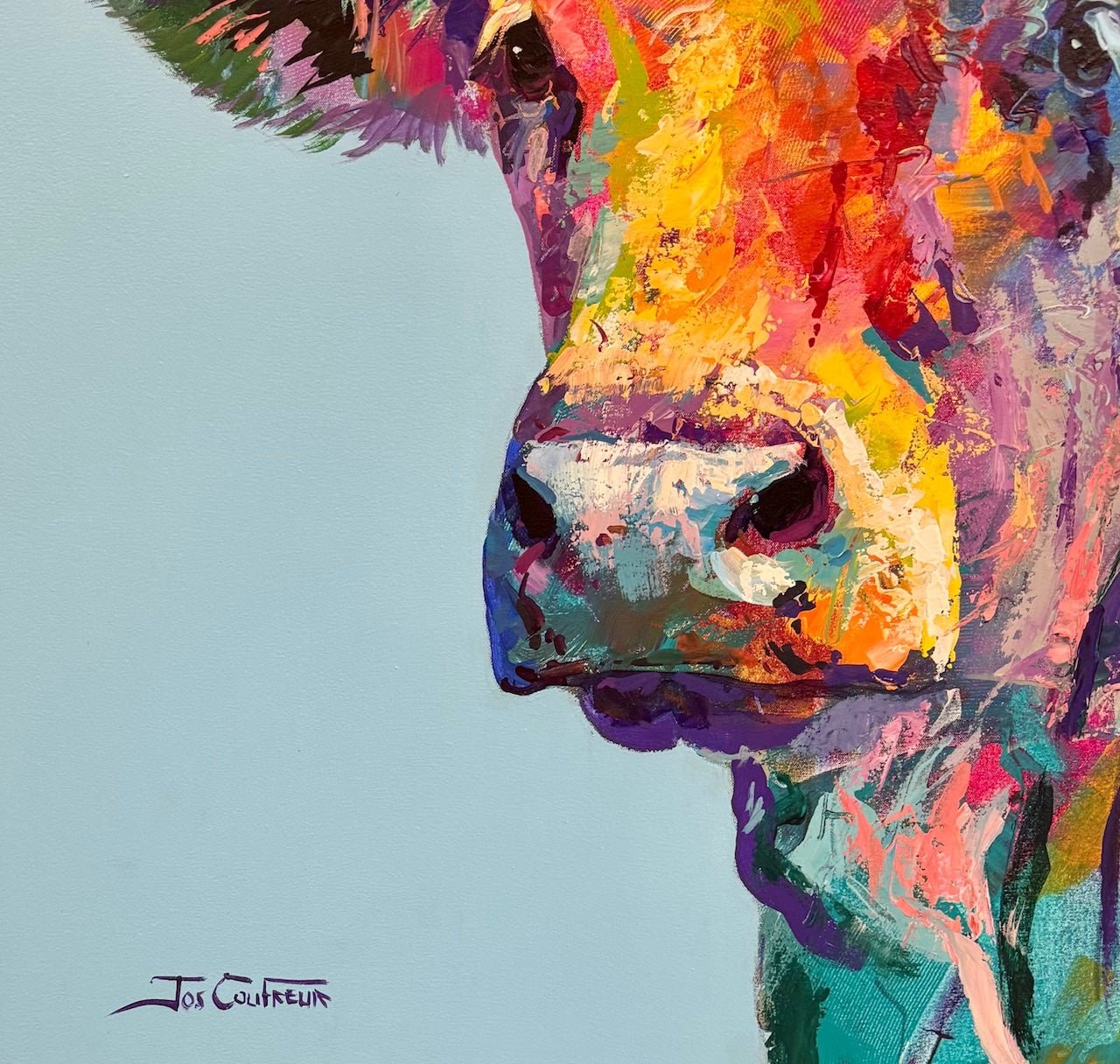 Bessy the Cow - Gold Coast Gallery Of ArtJos Coufreur