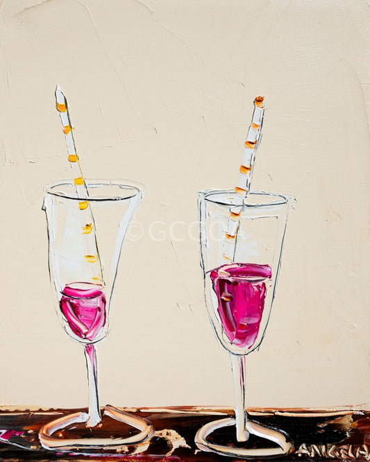 Besties - Fine Art Print - Gold Coast Gallery Of ArtAngela Hawkey