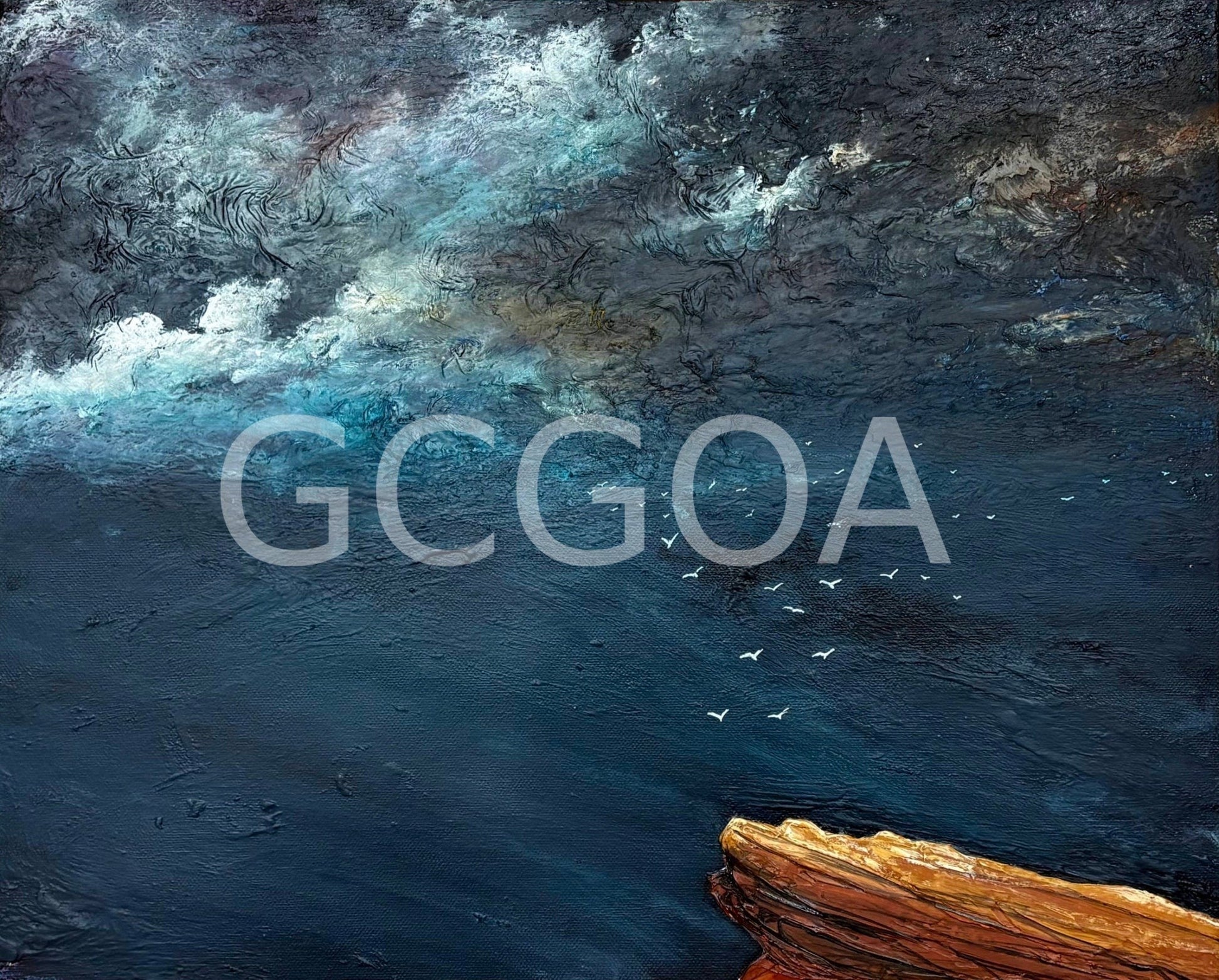 Between Rock and Sky - Gold Coast Gallery Of ArtTania Chanter