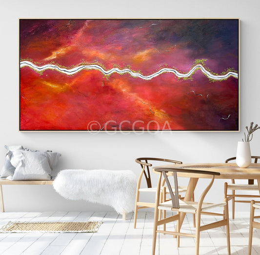 Between The Veins Of Time - Original Art - Gold Coast Gallery Of ArtTania Chanter