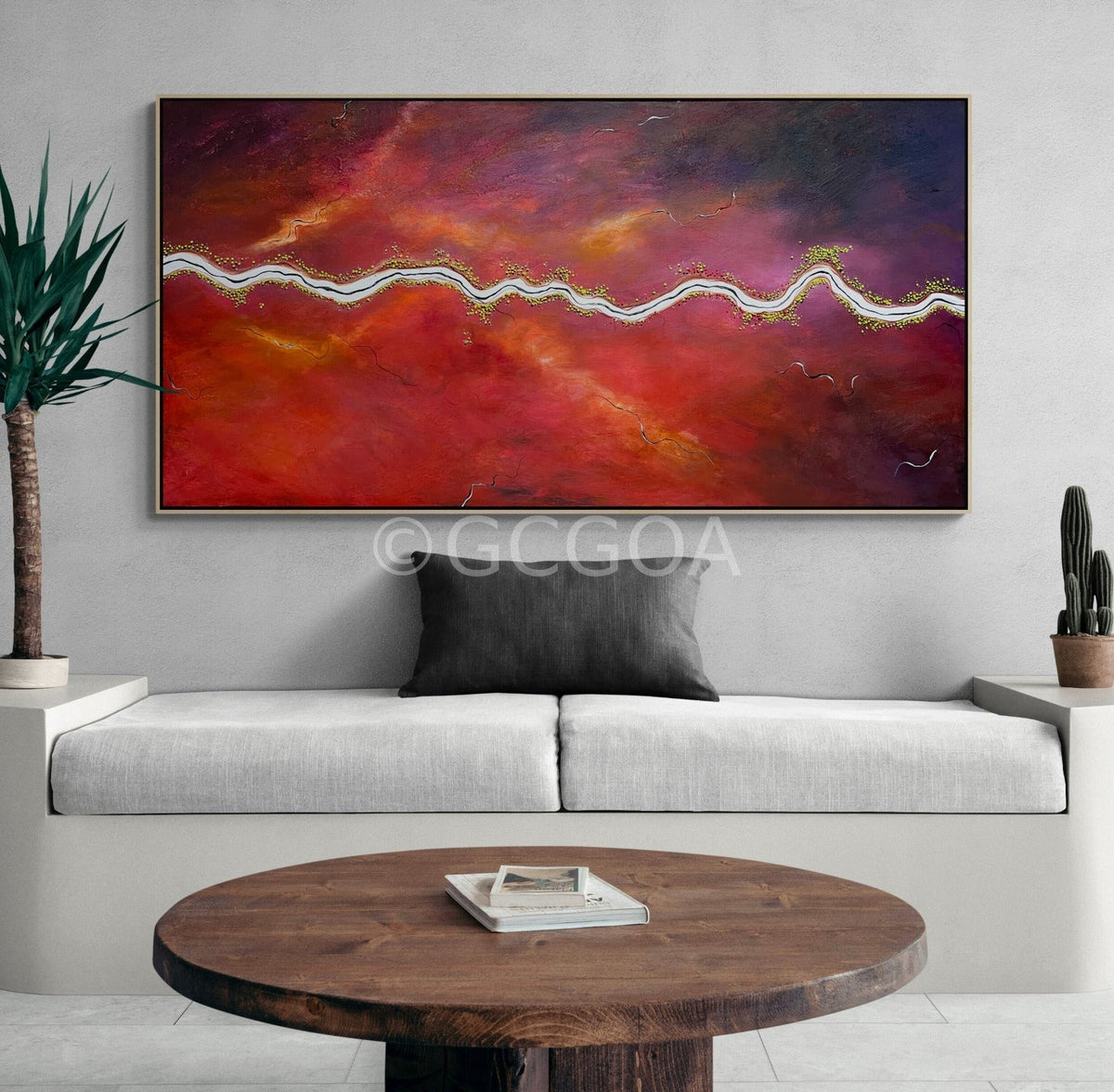 Between The Veins Of Time - Original Art - Gold Coast Gallery Of ArtTania Chanter