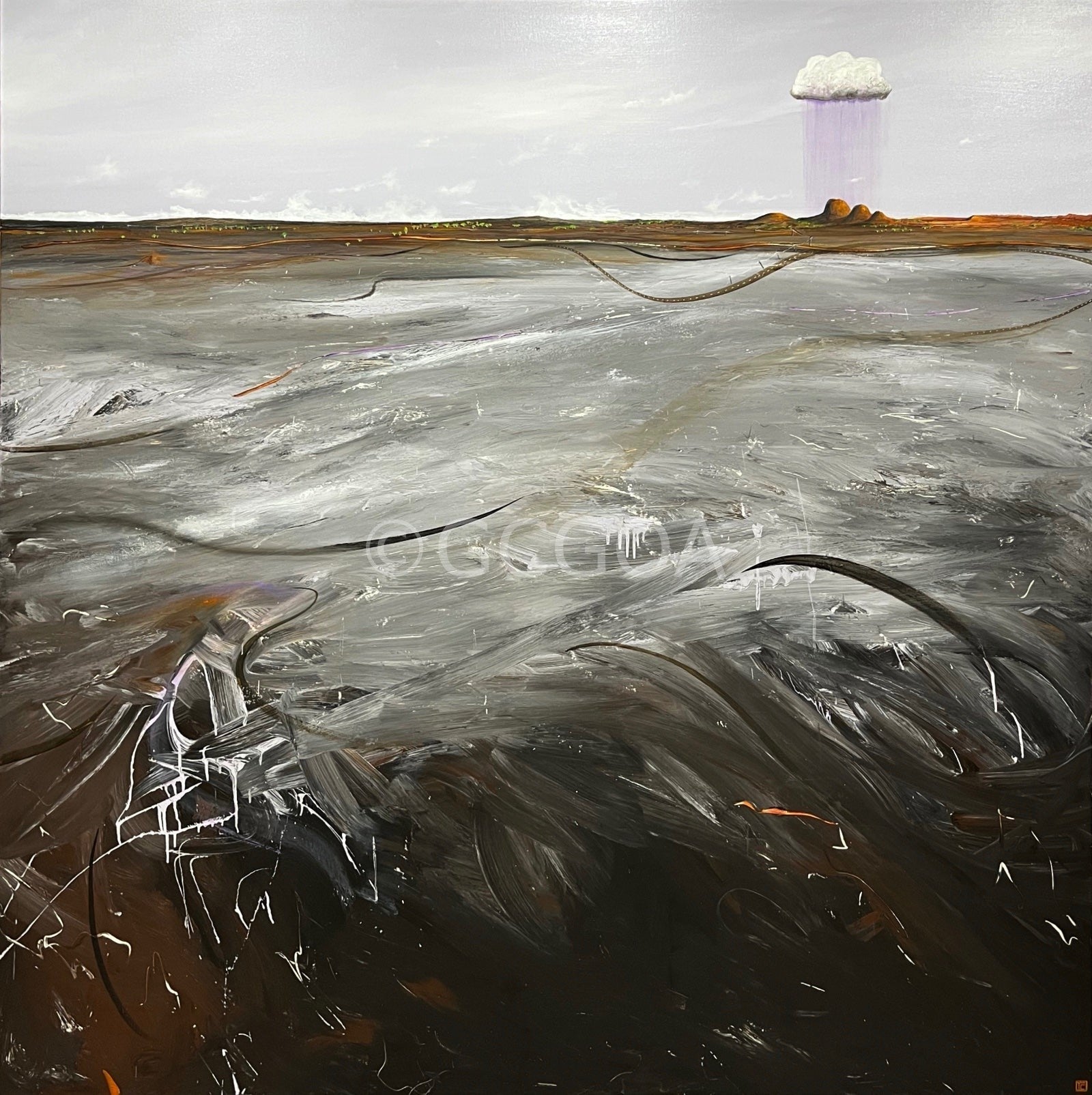 Beyond The Distant Veil - Original Art - Gold Coast Gallery Of ArtTania Chanter