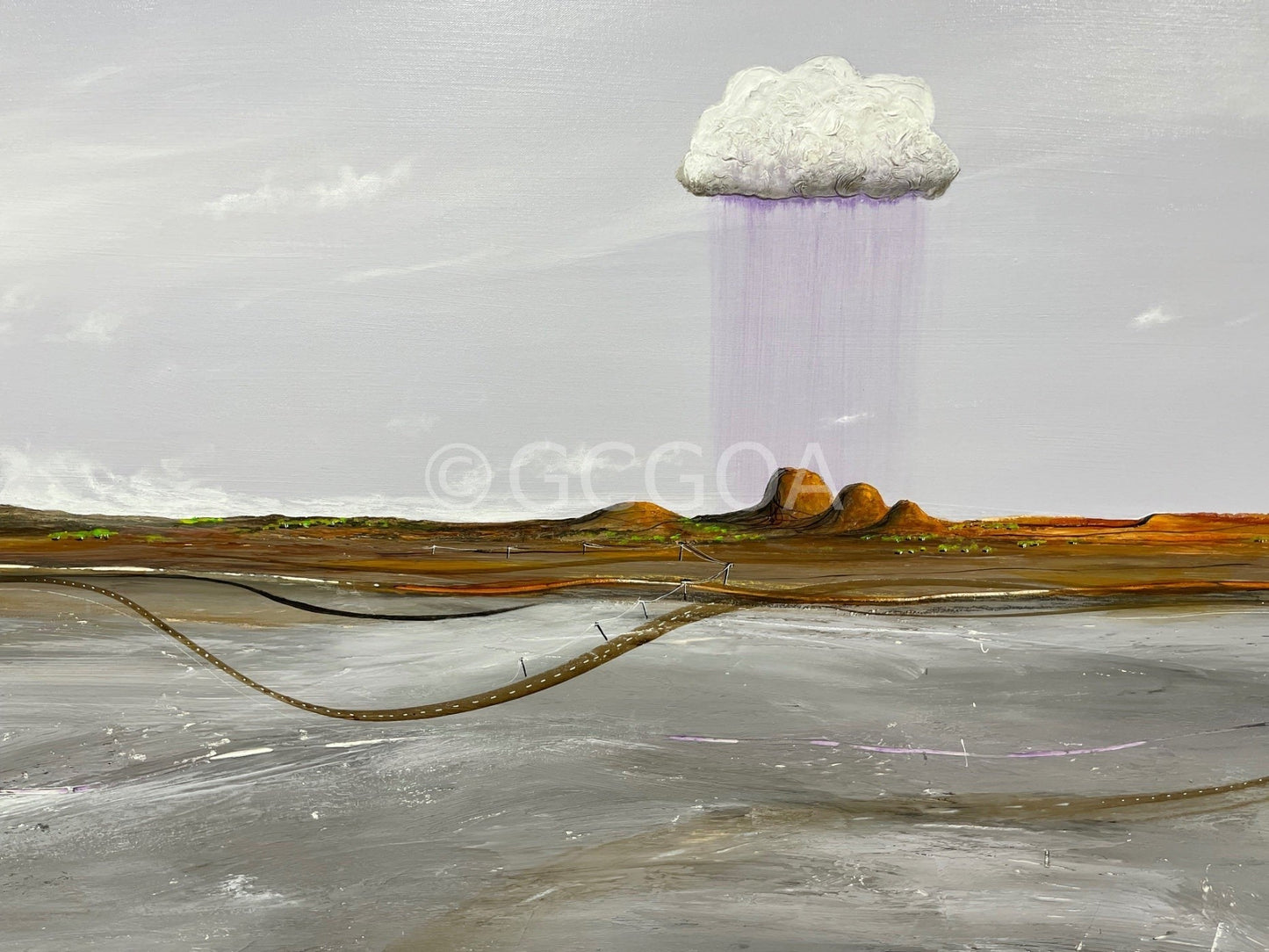 Beyond The Distant Veil - Original Art - Gold Coast Gallery Of ArtTania Chanter
