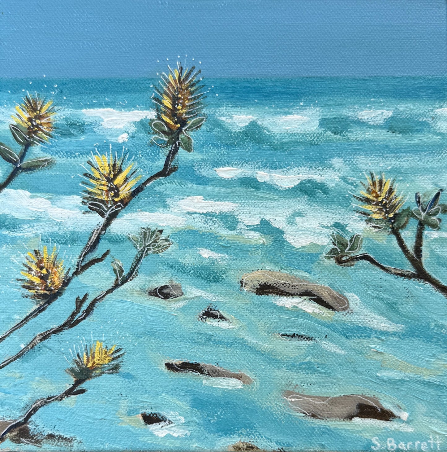 Beyond The Edge Of The Surf Break - Gold Coast Gallery Of ArtSuzanne Barrett