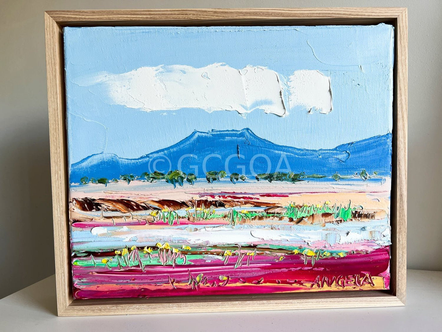 Beyond The Pond - Original Art - Gold Coast Gallery Of ArtAngela Hawkey